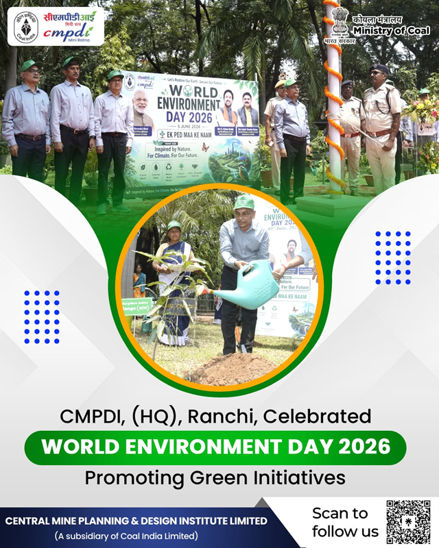 CMPDI Celebrates World Environment Day 2026